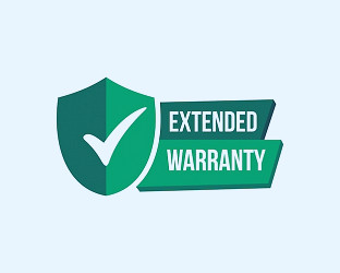 Premium Vector | Extended warranty label or sticker badge icon stamp vector  stock illustration